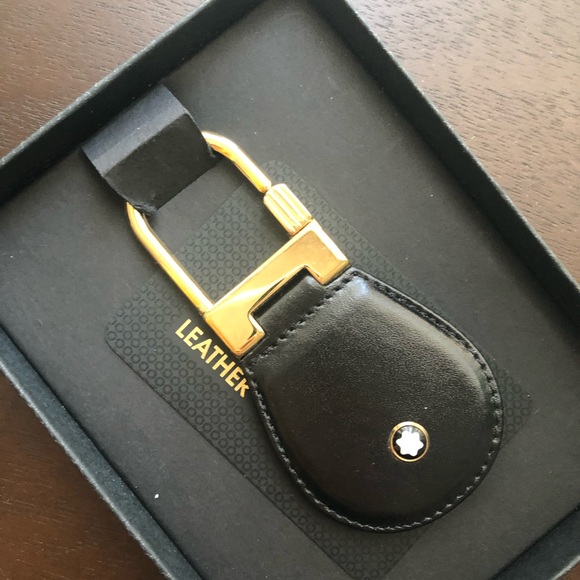 Mont-Blanc Key Fob - original - Meisterstück NWT Material - Picture 4 of 5